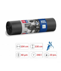 Pungi pentru gunoi 240 L, 10 buc, Anna Zaradna